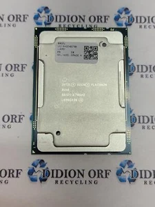INTEL Xeon Platinum 8168 SR37J 2.70 GHz 33 MB L3 Cache 205 W SKU 14220 - Photo 1/2