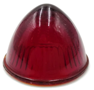 VTG Red Beehive Light Lens BL20 77 78 2" Hy-Power American Automotive Devices - Foto 1 di 8