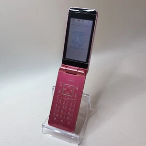 Docomo P-04C PINK Japanese Flip Phone Garakei Keitai PIN unlock used - Imagen 1 de 10