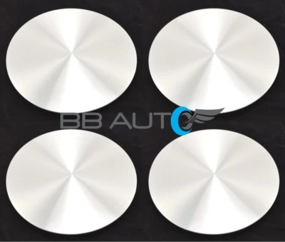 02-06 CADILLAC ESCALADE 17" ALUMINUM WHEEL CENTER HUB CAPS 6 LUG RIM COVER SET - Image 1 of 4