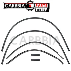 Left & Right Rubber Roof-Drip Trim Seal Strip for 2008-2013 Toyota Highlander - Picture 1 of 13