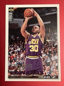 1995 Upper Deck Collector's Choice Basketball #129 Blue Edwards