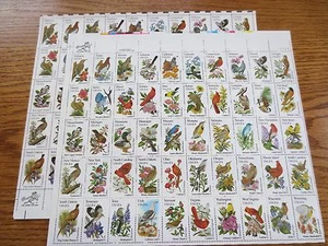 DOC Scott #1953-2002 STATE BIRDS AND FLOWERS 20¢ 1982 Sheet of 50 MNH XF - Picture 1 of 1