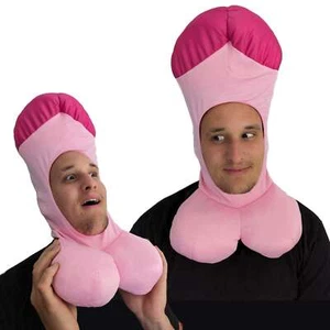 Willy Hat Hoodie stag do hen do party penis costume hat funny Fancy Costume - Picture 1 of 5