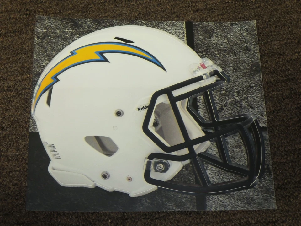 CASCO CARGADORES LOS ÁNGULOS NFL Fathead gráficos de pared 11" x 9" (póster/pegatina) Foto 1 de 1