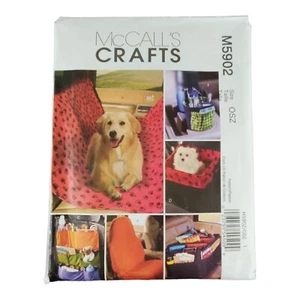Mccall's Nähmuster M5902 Auto Organizer Hundesitz 5902 - ungeschnitten - Bild 1 von 5