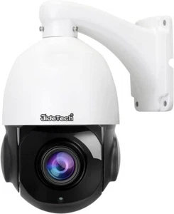 JideTech 20X Optical Zoom 5MP Security Camera POE Night Vision Audio New - Picture 1 of 7
