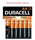 12pcs (AA12 x 1) Duracell Coppertop AA Alkaline Battery 1.5V Lot Exp Date: 2030