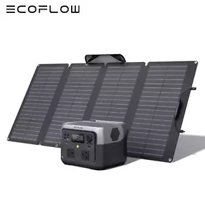 ECOFLOW River 2 Max Power Station 1000W Max Portable Generator with Solar Panel - Picture 1 of 15
