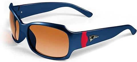 NFL New England Patriots Blue Bombshell Sunglasses Cover