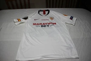 CAMISETA OFICIAL SEVILLA FC FINAL UEFA EUROPA LEAGUE COLONIA NIKE T/M Nº40 PABL0 - Picture 1 of 2