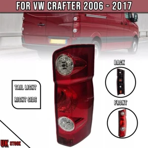 For Vw Crafter Rear Tail Light Lamp Lens Right Drivers Side 2006 2017 UK STOCK - Picture 1 of 7