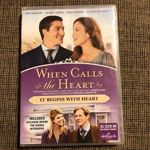When Calls the Heart: It Begins with Heart - DVD - VERY GOOD Lori Loughlin - Picture 1 of 3