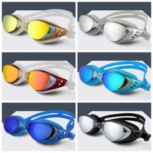 Waterproof Swimming Goggles Anti Fog Lens Diving Goggles For Swimming - Picture 1 of 18