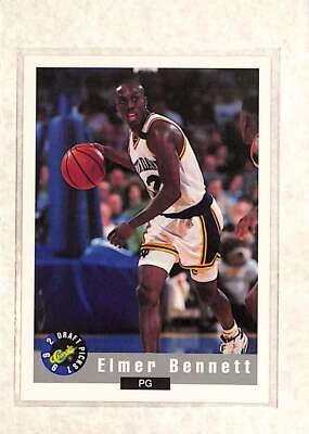 1992 Classic Draft Picks #74 Elmer Bennett  NM - Image 1 of 2