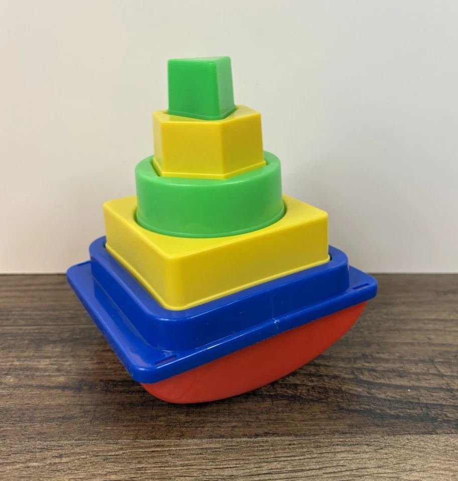 Amloid Child Stacking Toy Toddler Nesting Stack Cups Infant Stackable Blocks - Image 1 of 4