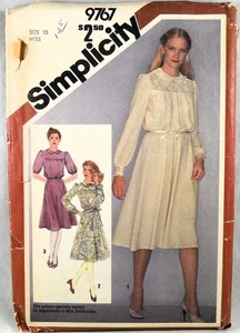 UNCUT Simplicity 9767 Dress, bust 32.5 - Picture 1 of 2
