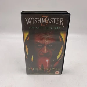 RARE VHS TAPE WISHMASTER 2 PAL - Picture 1 of 8