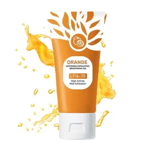Orange Enzymes Peeling Gel, Bio Gesichts- und Körperpeeling Peeling Gel, - Bild 1 von 7