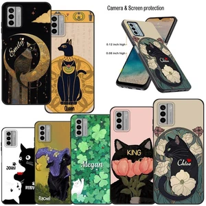 Funda de teléfono personalizada patrón gato funda de goma para Nokia G60 G22 G42 C22 C02 G50 - Imagen 1 de 68