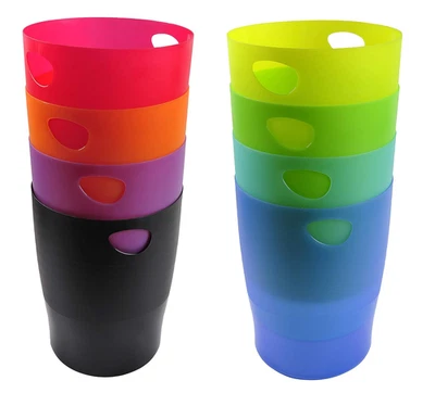 45399D Cestino Gettacarta, Colori Assortiti, 26.3 X 26.3 X 33.5, 8 Pezzi - Immagine 1 di 4