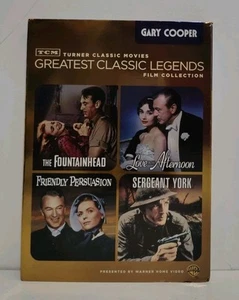 TCM Greatest Classic Films: Legends - Gary Cooper 4 DVD Collection W' Slipcover - Picture 1 of 4