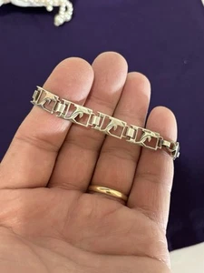 Woman’s silver 925 7 inch dolphin bracelet fine jewelry - Picture 1 of 6