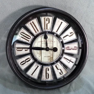 Sterling and Noble Company Industrial Silver Brown Brushed Black Frame - Picture 1 of 7