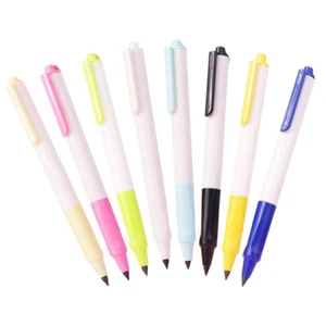 8 Pcs Press The Pencil Forever Inkless Pencils No Sharpening Child Student Use - Picture 1 of 12
