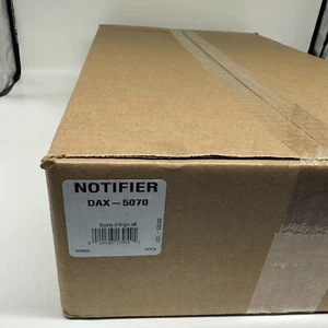 DAX-5070 Notifier -220-240 VAC Audio Amplifier - Same Day Shipping (SEALED) - Picture 1 of 2