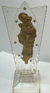 Vintage Madonna Mutter Maria und Jesuskind Figur Statue Kunststoff Art Deco - Bild 1 von 16