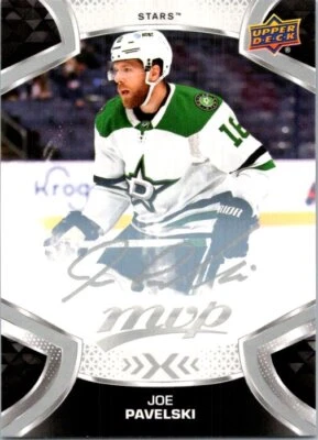 2021-22 Upper Deck MVP #108 Joe Pavelski Silver Script - Image 1 of 2