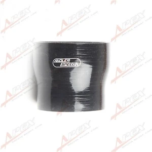 4Ply 3.5" To 3'' Inch Straight Reducer 76.2mm Silicon Hose COoupler Pipe Black - Bild 1 von 7
