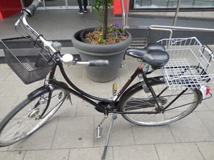 Gazelle, Modell Livingstone, schwarz, mit Schwalbereifung und hohem Lenker  - Bild 1 von 7