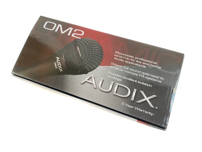 Audix OM2 Dynamic Vocal Microphone With Switch - Image 1 of 2