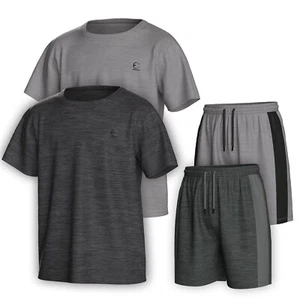 Essenclo Boys Clothing Set Tagless Athletic T-Shirt & Short Size 3-16 (4 Piece) - Picture 1 of 92