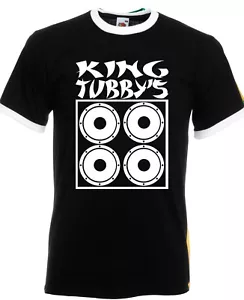 CAMISETA KING TUBBY'S TRIBUTE RINGER (FOL Marca Reggae Dub Sound System Tubby) - Imagen 1 de 7