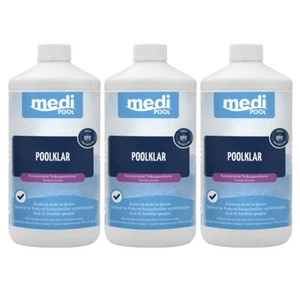 3 x PoolKlar, 3 x 1L von mediPOOL - Bild 1 von 4