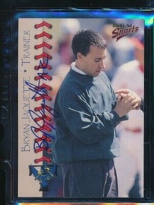 1998 Multi-Ad Sports Trenton Thunder Bryan Jaquette #4 signed auto autograph