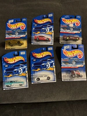 Lot Of 6: Hot Wheels 1998 1st Editions, 2001 Collectors Lot - Image 1 of 4