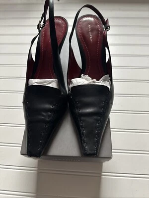 Tacones Anne Taylor Madeline - Cuero Negro - Talla 8.5M Foto 1 de 4
