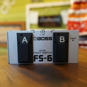 BOSS FS-6 DUAL FOOT SWITCH Brand NEW - Picture 1 of 5