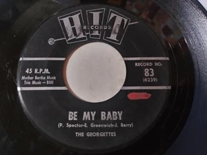The Georgettes & The Belles VG- Original Pressing 45RPM HIT 83 Record 1963 R-N-R - Picture 1 of 2