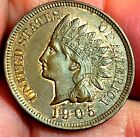 1905 Indian Head Penny Cent ~ Choice BU/AU Has Lots Details W/ Diamonds