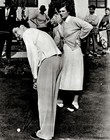 1952 KATHARINE HEPBURN & BABE ZAHARIAS Golfing Classic Retro Poster Photo 13x19