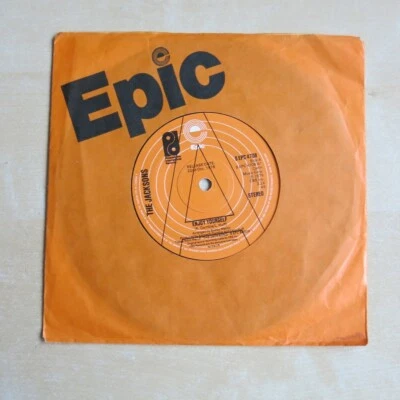 THE JACKSONS / MICHAEL JACKSON Enjoy Yourself UK 7" demo Epic Records 1976 - Image 1 of 2