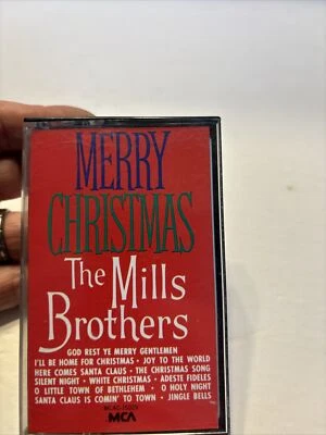 THE MILLS BROTHERS - MERRY CHRISTMAS (Cassette, 1987, MCA) MCAC-15029….nice Foto 1 de 4