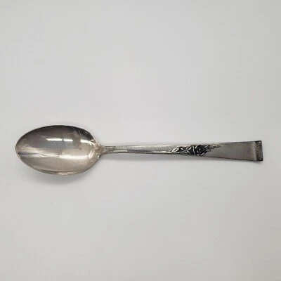 Cuchara Reed & Barton de plata de ley "Classic Rose" de 6" Foto 1 de 4