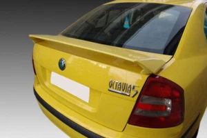 REAR BOOT RS STYLE SPOILER FOR SKODA OCTAVIA MK2 (2004-2013) PU UNPRIMED - Picture 1 of 2