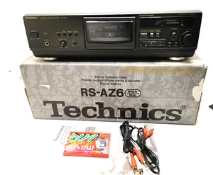 TECHNICS RS-AZ6 3 Head Cassette Tape Deck BOXED **SERVICED 1 YEAR WARRANTY** - Picture 1 of 10